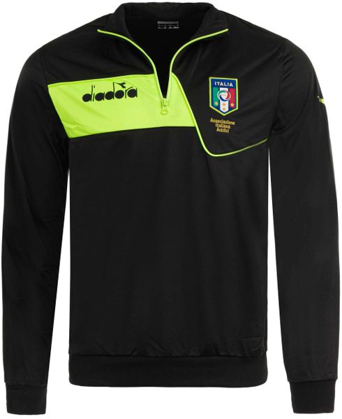Bluza męska Diadora Sweat Training czarna. Czarne bluzy bez kaptura Diadora, na lato, l, bez wzorów, z dzianiny, bez kaptura. Za 166.99 zł.
