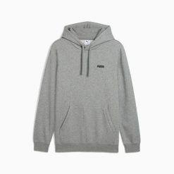 Bluza z kapturem męska Puma ESS SMALL LOGO FL 68677103. Szare bluzy z kapturem Puma, m, bez wzorów, z bawełny, z kapturem. Za 155.71 zł.