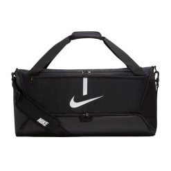 Torba Podróżna Academy Team 60L. Czarne torby na ramię Nike, bez wzorów, z materiału, na ramię, bez dodatków. Za 205.99 zł.