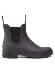 Tretorn Kalosze Chelsea Classic 47337010 Czarny. Czarne śniegowce Tretorn, z kauczuku, bez zapięcia. Za 379.99 zł.