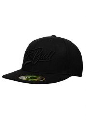 Czapka męska Pitbull Full Cap El Jefe Fitted. Czarne czapki z daszkiem PITBULL, bez wzorów, z elastanu. Za 149.00 zł.