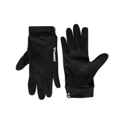 Rękawiczki sportowe dla dorosłych Hummel Light Player Glove. Czarne rękawiczki Hummel, bez wzorów. Za 99.00 zł.