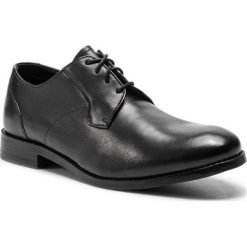 Półbuty CLARKS - Edward Plain 261395347 Black Leather. Eleganckie półbuty marki Clarks. W wyprzedaży za 299.00 zł.