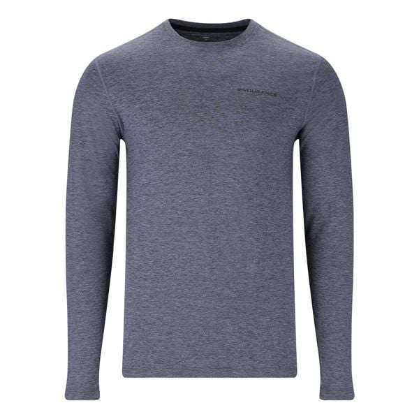 T-shirt z długim rękawem Endurance Abdon. Niebieskie bluzki z długim rękawem Endurance, bez wzorów, bez ramiączek, trekkingowe. Za 130.50 zł.