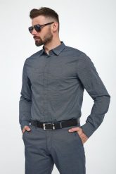 Koszula męska wzór ARMANI EXCHANGE. Koszule Armani Exchange, m, bez wzorów, bez kołnierzyka, bez ramiączek. W wyprzedaży za 311.20 zł.