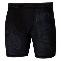 Spodenki Vale Tudo do MMA męskie EXTREME HOBBY NIGHTMARE 2. Czarne odzież kompresyjna EXTREME HOBBY, m, bez wzorów, z elastanu. Za 179.00 zł.