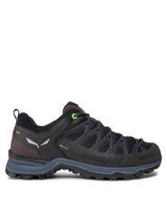 Salewa Trekkingi Ms Mtn Trainer Lite Gtx GORE-TEX 61361-0971 Czarny. Czarne buty trekkingowe Salewa, bez wzorów, z gore-texu, bez zapięcia. Za 737.99 zł.