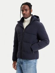 Guess Kurtka zimowa M6BL58 W4170 Granatowy Regular Fit. Niebieskie kurtki Guess, na zimę, l, z aplikacjami, z syntetyku, bez kaptura. Za 864.99 zł.