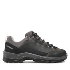 Trekkingi Grisport. Szare buty trekkingowe Grisport, bez wzorów, bez zapięcia. Za 199.99 zł.