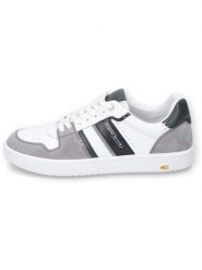 Camel Active Skórzane sneakersy "Blackburn" w kolorze biało-szarym rozmiar: 41. Białe buty sportowe casual Camel Active, bez wzorów, bez zapięcia. Za 219.60 zł.