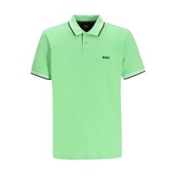 Polo BOSS Paul Medium Green (50506193-319). Zielone koszulki polo Boss, m, bez wzorów, bez kołnierzyka, bez ramiączek. Za 299.00 zł.
