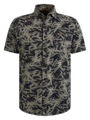 PME Legend Koszula - Regular fit - w kolorze oliwkowo-czarnym rozmiar: 3XL. Brązowe koszule PME Legend, xl, bez wzorów, z bawełny, bez kołnierzyka, bez ramiączek. Za 177.32 zł.