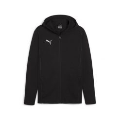 Bluza z kapturem i zamkiem błyskawicznym Puma TeamFinal. Czarne bluzy Puma, l, bez wzorów, z kapturem. Za 309.50 zł.