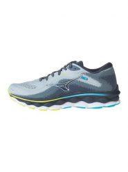 Mizuno Buty "Wave Shy" w kolorze szaro-antracytowym do biegania rozmiar: 41. Czarne buty do biegania Mizuno, bez wzorów, z materiału, bez zapięcia, do biegania. Za 379.52 zł.