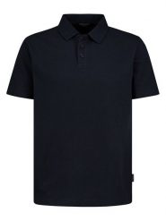 Eight2Nine Koszulka polo w kolorze granatowym rozmiar: L. Niebieskie koszulki polo Eight2Nine, l, bez wzorów, z bawełny, bez kołnierzyka, bez ramiączek. Za 82.99 zł.