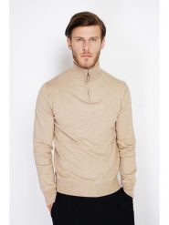 William de Faye Sweter w kolorze karmelowym rozmiar: 50. Brązowe swetry nierozpinane William de Faye, bez wzorów, z kaszmiru, bez kołnierzyka, bez ramiączek. Za 195.99 zł.