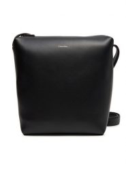 Calvin Klein Saszetka Ck Premium Leather Hobo Mini K50K512968 Czarny. Czarne torby na ramię CALVIN KLEIN, bez wzorów, ze skóry, bez dodatków. Za 489.99 zł.