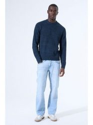 Garcia Sweter w kolorze granatowym rozmiar: XXL. Niebieskie swetry nierozpinane Garcia, xxl, bez wzorów, ze splotem, bez kołnierzyka, bez ramiączek. Za 135.81 zł.