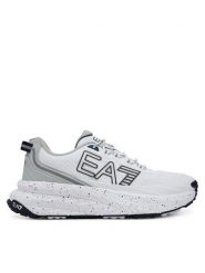 EA7 Emporio Armani Sneakersy X8X177 XK381 U459 Biały. Białe buty sportowe casual EA7 Emporio Armani, bez wzorów, z materiału, bez zapięcia. Za 649.99 zł.