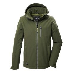 Kurtka softshell z kapturem Killtec GW 29. Zielone kurtki KILLTEC, m, bez wzorów, z materiału, z kapturem. Za 370.50 zł.
