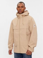 Tommy Jeans Kurtka przejściowa Chicago DM0DM17889 Beżowy Regular Fit. Brązowe kurtki Tommy Jeans, m, bez wzorów, z jeansu, bez kaptura. Za 469.99 zł.