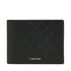 Portfel Calvin Klein. Czarne portfele CALVIN KLEIN, bez wzorów. Za 239.99 zł.