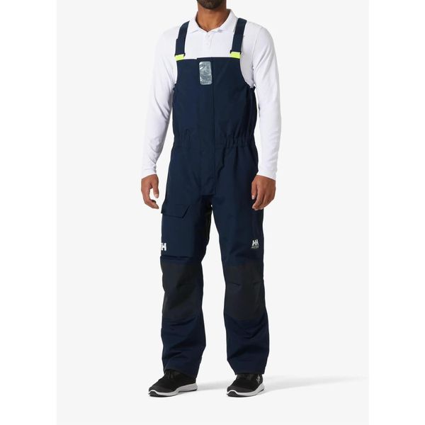 Spodnie żeglarskie męskie Helly Hansen Pier 4.0 Bib. Niebieskie szorty Helly Hansen, m, bez wzorów. Za 999.00 zł.