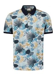 No Excess Koszulka polo w kolorze niebieskim rozmiar: XXL. Niebieskie koszulki polo No Excess, xxl, bez wzorów, z bawełny, bez kołnierzyka, bez ramiączek. Za 86.99 zł.