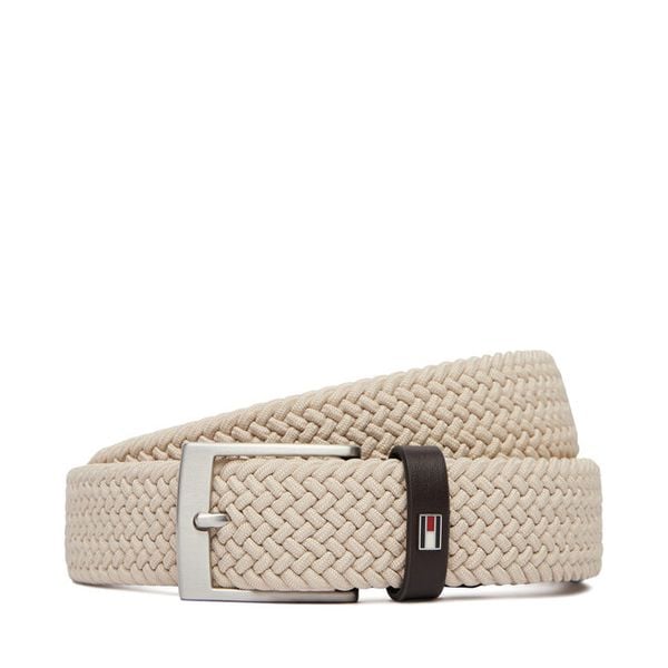 Pasek Męski Tommy Hilfiger. Brązowe paski Tommy Hilfiger, bez wzorów. Za 209.99 zł.