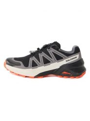 SALOMON Buty "Speedcross Peak GTX" w kolorze czarno-szarym do biegania rozmiar: 45 1/3. Czarne buty do biegania Salomon, bez wzorów, z gore-texu, bez zapięcia, do biegania, gore-tex. Za 482.03 zł.
