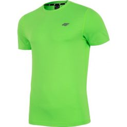Koszulka treningowa męska TSMF002 - soczysta zieleń neon. Bielizna termoaktywna marki 4F. W wyprzedaży za 69.99 zł.