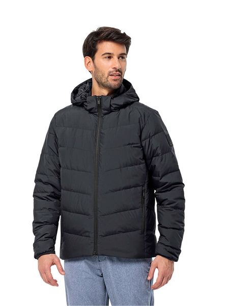 Jack Wolfskin Kurtka puchowa "Colonius" w kolorze czarnym rozmiar: L. Czarne kurtki Jack Wolfskin, na zimę, l, bez wzorów, z puchu, bez kaptura. Za 546.48 zł.