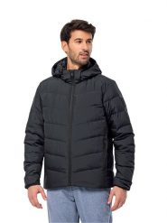 Jack Wolfskin Kurtka puchowa "Colonius" w kolorze czarnym rozmiar: S. Czarne kurtki Jack Wolfskin, na zimę, s, bez wzorów, z puchu, bez kaptura. Za 429.07 zł.