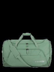 Torba sportowo-podróżna Kick Off XL 120 L dla dorosłych unisex. Zielone torby na ramię TRAVELITE, bez wzorów, z materiału, na ramię, bez dodatków. Za 215.76 zł.