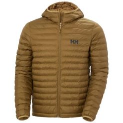 Kurtka z kapturem Helly Hansen Sirdal. Brązowe kurtki Helly Hansen, l, bez wzorów, z poliesteru, z kapturem. Za 595.00 zł.