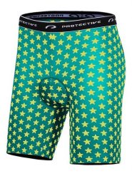 Protective Bokserki kolarskie "P-Meneor" w kolorze zielonym rozmiar: 3XL. Zielone bokserki Protective, xl, bez wzorów, z materiału. Za 43.95 zł.