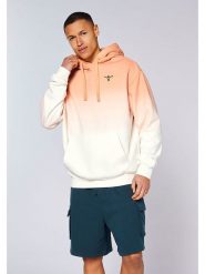 Chiemsee Bluza w kolorze pomarańczowym rozmiar: S. Pomarańczowe bluzy Chiemsee, s, bez wzorów, z bawełny, z kapturem. Za 169.95 zł.
