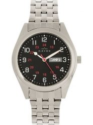 Elevon Zegarek kwarcowy "Gann" w kolorze srebrno-czarnym rozmiar: onesize. Szare, analogowe zegarki Elevon, metalowe. Za 173.99 zł.