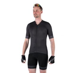 Męskie spodenki kolarskie Kilpi PRESSURE-M. Czarne spodenki rowerowe Kilpi, m, bez wzorów, rowerowe. Za 189.67 zł.
