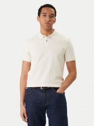 Guess Polo M6RP05 KD181 Écru Regular Fit. Koszulki polo sportowe Guess, m, z aplikacjami, z bawełny, bez kołnierzyka, bez ramiączek. Za 349.99 zł.