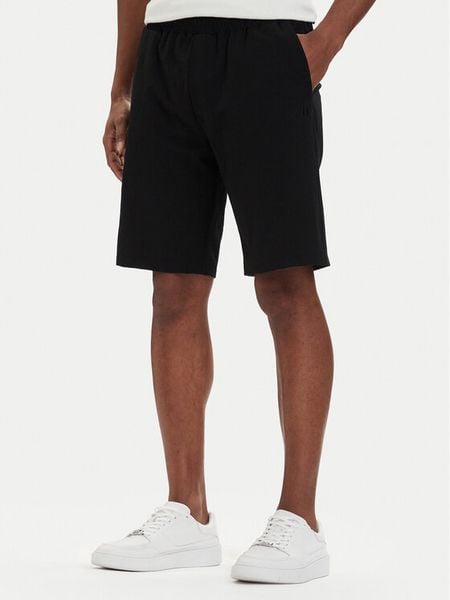 KARL LAGERFELD Szorty sportowe 265701 562034 Czarny Regular Fit. Czarne krótkie spodenki sportowe KARL LAGERFELD, m, bez wzorów, z syntetyku. Za 503.99 zł.