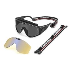 Okulary przeciwsłoneczne CARRERA CA TRANSFORMA 003 dla mężczyzn, rozmiar 99 mm. Czarne okulary przeciwsłoneczne Carrera. Za 1,112.15 zł.