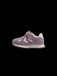 Hummel Trampki ACE CORE INFANT – Elastyczne sznurowadła i rzep – SEA FOG. Szare trampki Hummel, bez wzorów, bez zapięcia. Za 195.08 zł.