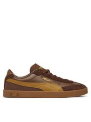 Puma Sneakersy Club II Era 39744760 Brązowy. Brązowe buty sportowe casual Puma, bez wzorów, ze skóry, bez zapięcia. Za 279.99 zł.