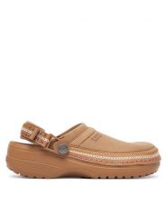 Crocs Klapki 214048 Brązowy. Brązowe klapki Crocs, z tworzywa sztucznego. Za 319.99 zł.