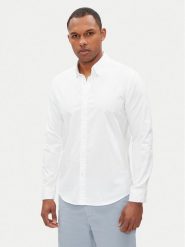 Pepe Jeans Koszula Phil PM308274 Biały Regular Fit. Białe koszule Pepe Jeans, m, bez wzorów, z bawełny, bez kołnierzyka, bez ramiączek. Za 339.99 zł.