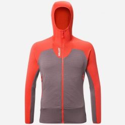 Bluza męska Millet Kamet Grid HD. Brązowe bluzy z kapturem Millet, m, bez wzorów, z elastanu, z kapturem. Za 859.99 zł.