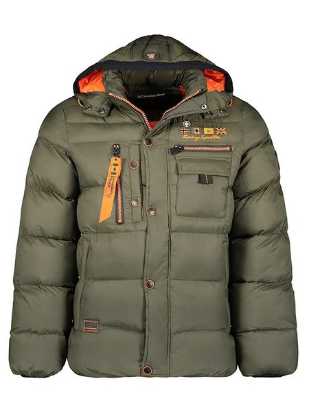 Canadian Peak Kurtka pikowana "Counteak" w kolorze khaki rozmiar: XL. Brązowe kurtki Canadian Peak, xl, bez wzorów, bez kaptura. Za 289.88 zł.