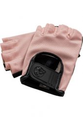 Rękawiczki fitness Gorilla Sports. Czerwone rękawiczki GORILLA SPORTS, bez wzorów, z materiału. Za 59.99 zł.