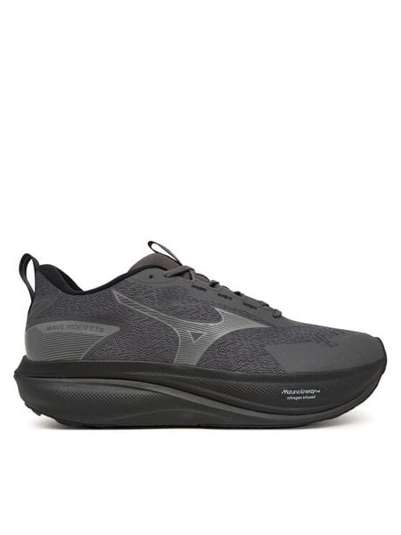 Mizuno Buty do biegania Wave Rider Tt 4 J1GM2632 Czarny. Czarne buty do biegania Mizuno, bez wzorów, z materiału, bez zapięcia, do biegania. Za 689.99 zł.